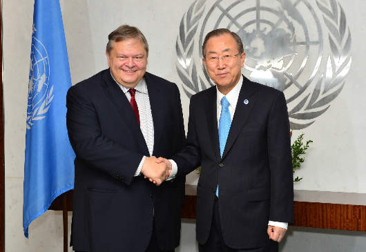 Deputy Prime Minister and Foreign Minister Venizelos’ statements following his meeting with UN Secretary General Ban Ki-moon